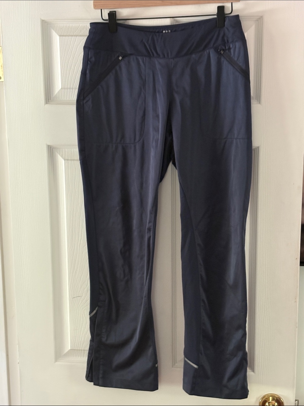 Nordic Dots Women's Navy Blue cold weather Pants
